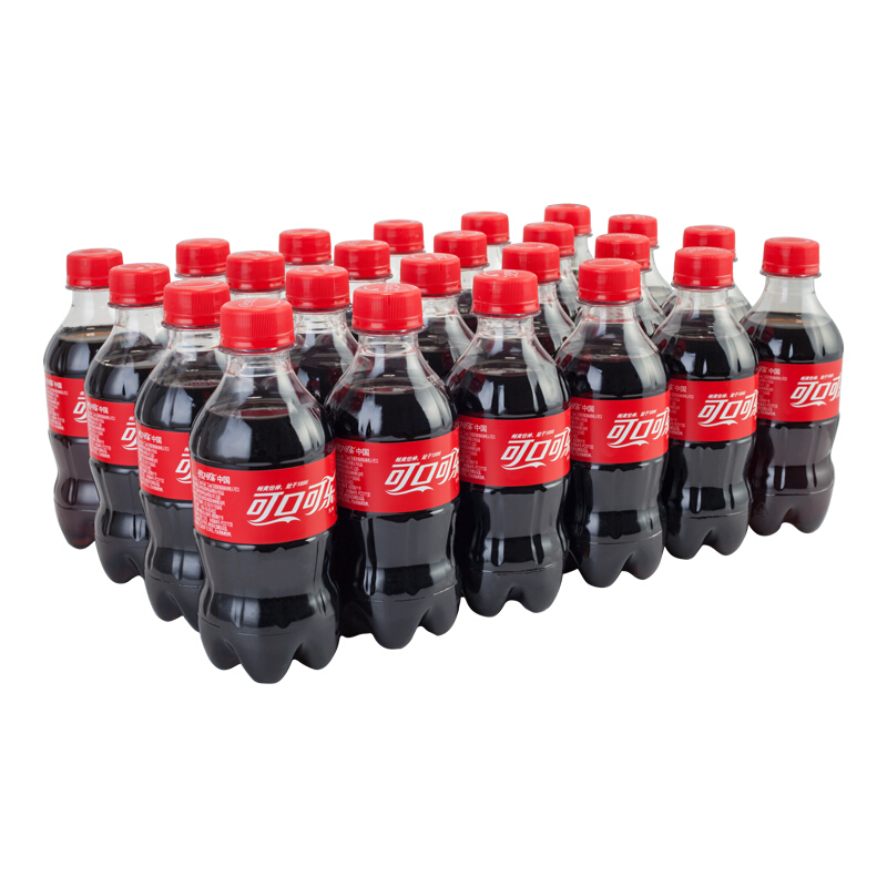 可口可乐 汽水 碳酸饮料 300ml*24瓶 整箱装 36.86元
