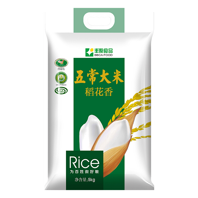 BBCA FOOD 丰原食品 稻花香 五常大米 5kg 券后25元