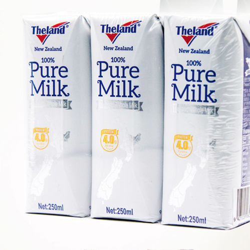 Theland 纽仕兰 4.0g蛋白质高钙全脂纯牛奶 250ml*3 新西兰进口 8.9元