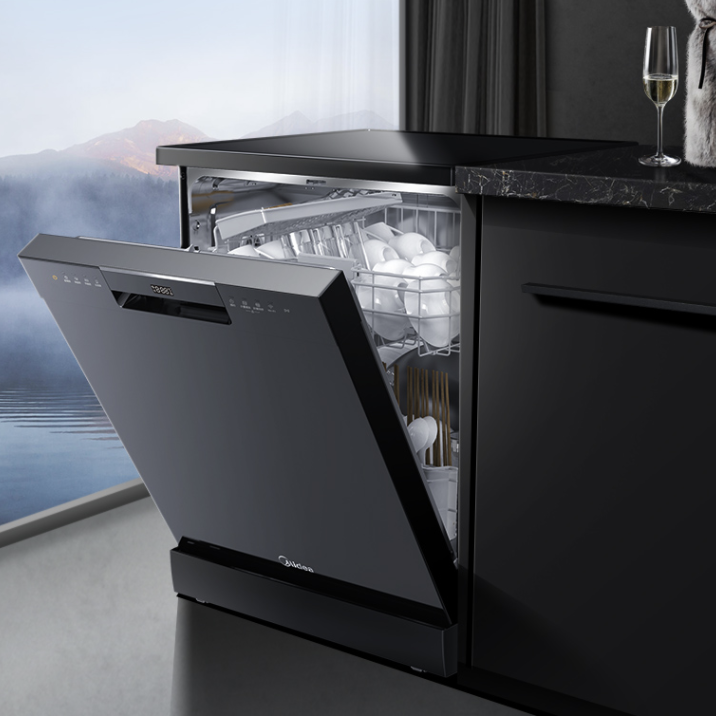 Midea 美的 RX600 嵌入式洗碗机 15套 黑色 券后4719元