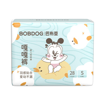 BoBDoG 巴布豆 嘎嘎裤 纸尿裤S28片