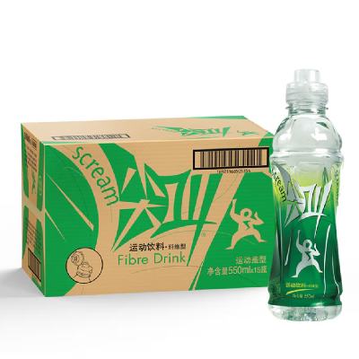 PLUS會員: 農夫山泉 尖叫電解質功能運動飲料 纖維型 550ml*15瓶 整箱裝 49.85元包郵