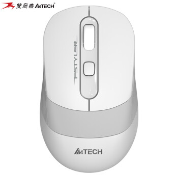 A4TECH 雙飛燕 飛時(shí)代 FG10 有聲版 2.4G無(wú)線鼠標(biāo) 1600DPI 象牙白