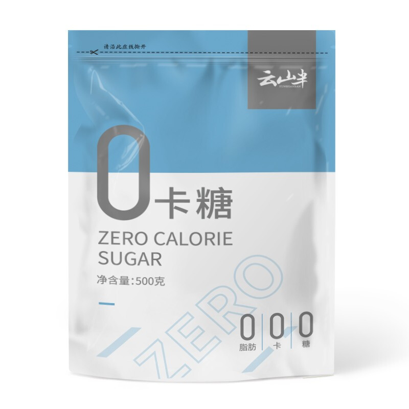 云山半 0卡糖 500g 13.52元