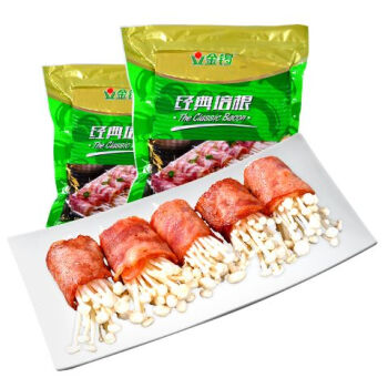 JL 金锣 经典培根肉片 500g