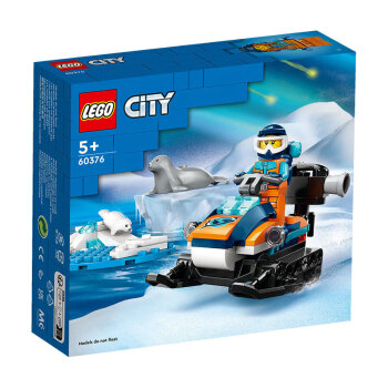 LEGO 乐高 City城市系列 60376 极地摩托