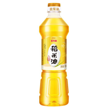 金龍魚 稻米油700ml 優(yōu)+小瓶食用油家用炒菜煮飯健康營養(yǎng)