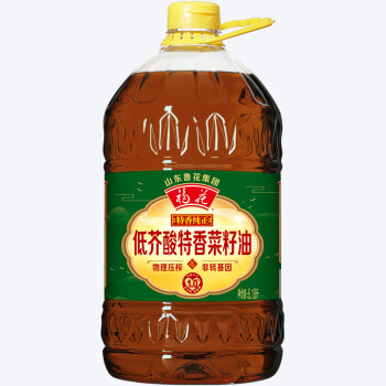 福花 魯花集團 食用油 低芥酸特香菜籽油6.18L