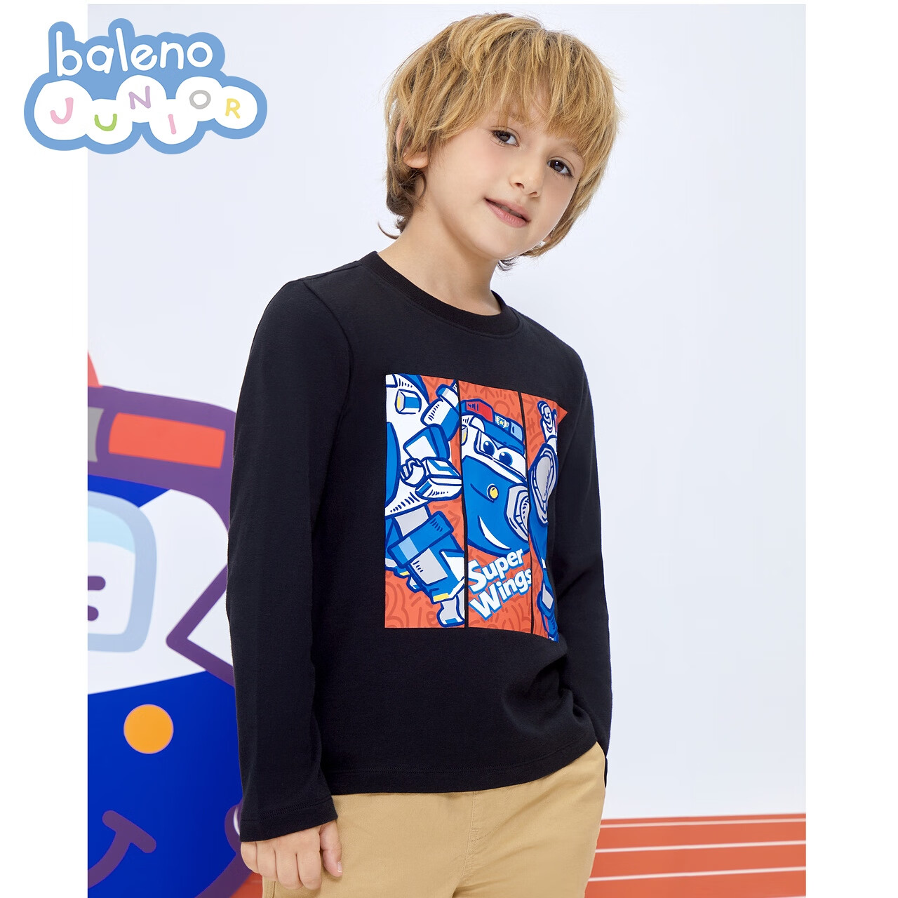 Baleno Junior 儿童圆领长袖T恤 29.9元