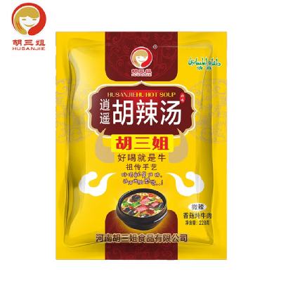 plus会员：胡三姐（HUSANJIE）胡辣汤河南特产微辣牛肉味228g  3.56元（plus包邮）