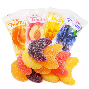 汇福园 FRUITY水果软糖组合装 4口味 500g