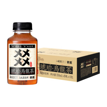 yineng 依能 烏龍茶飲料 添加特級肉桂 0糖0卡 無糖飲料 350ml*24瓶 整箱裝