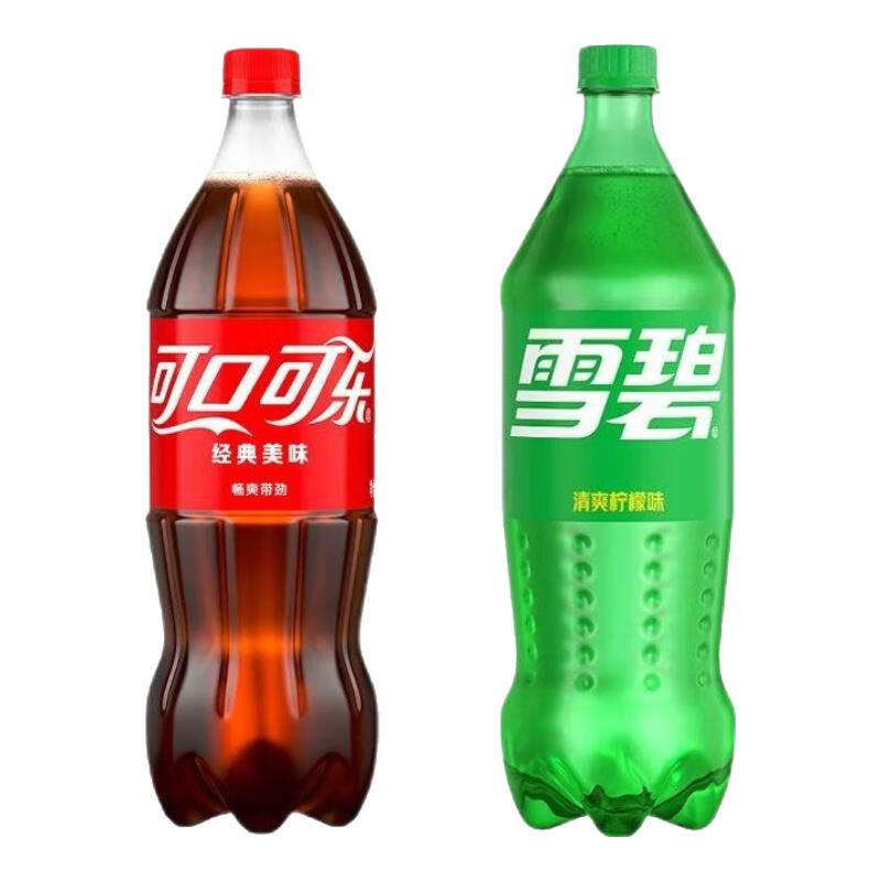 4日20点、京东百亿补贴：COCA COLA可口可乐汽水碳酸饮料 大瓶装 可乐＋雪碧 1.25L*2瓶 8.8元（PLUS专享立减可更低价）