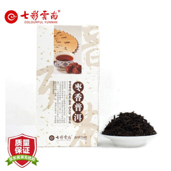 七彩云南 慶灃祥 普洱茶 熟茶 棗香普洱 散茶 300g