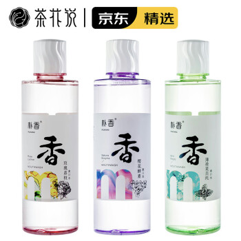 茶花说 TEAHORSAY）漱口水500ml×3