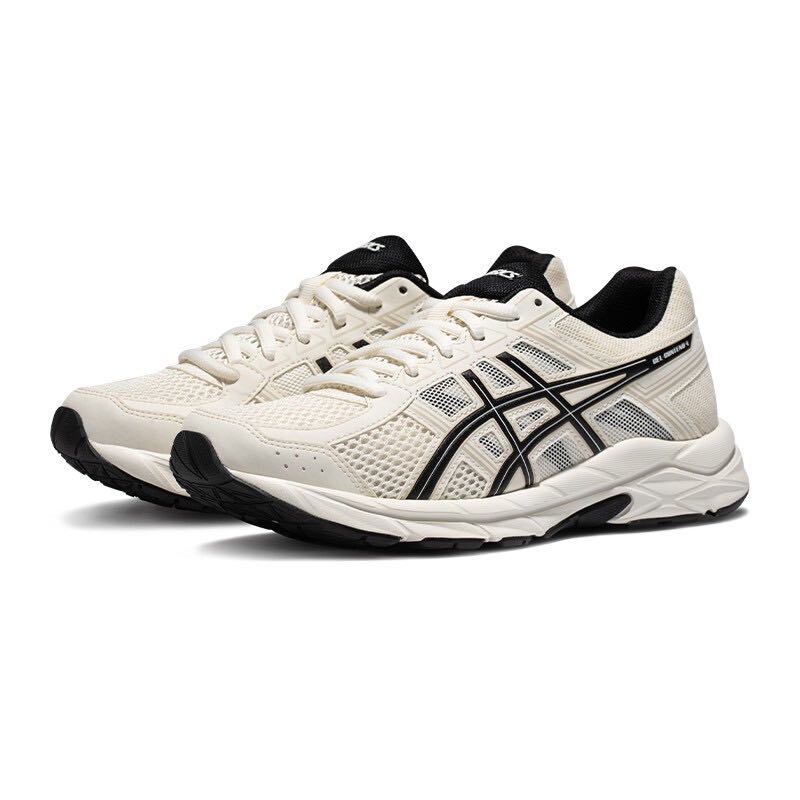 ASICS 亚瑟士 Gel-Contend 4 女子跑鞋 T8D9Q-112 米白色/黑色 37 317.57元