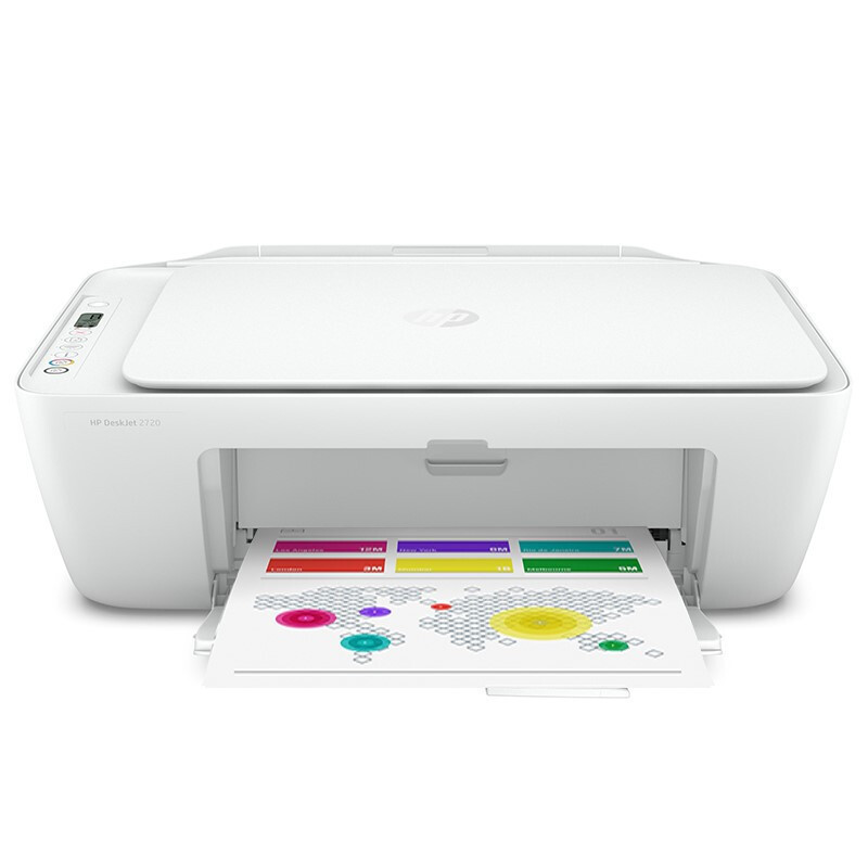 HP 惠普 DJ 2720 无线彩色喷墨家用打印机学生家用打印照片打印机 扫描复印多功能一体 446.66元