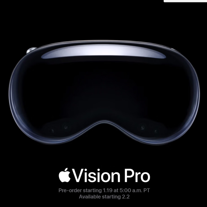 Apple 苹果 Vision Pro 智能AR眼镜 32013.78元