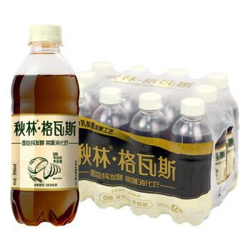 秋林·格瓦斯 全麦面包发酵饮料 350ml*12瓶