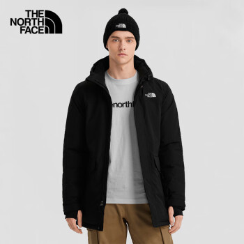 北面 TheNorthFace北面羽绒服男冬款户外防风保暖550蓬羽绒外套 4U81 JK3/黑色 M