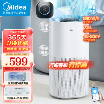 Midea 美的 SZK-1Y80 無霧加濕器