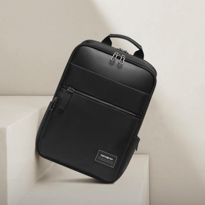 Samsonite 新秀丽 HEVES系列 14英寸双肩电脑包 TT0 001 黑色 559元