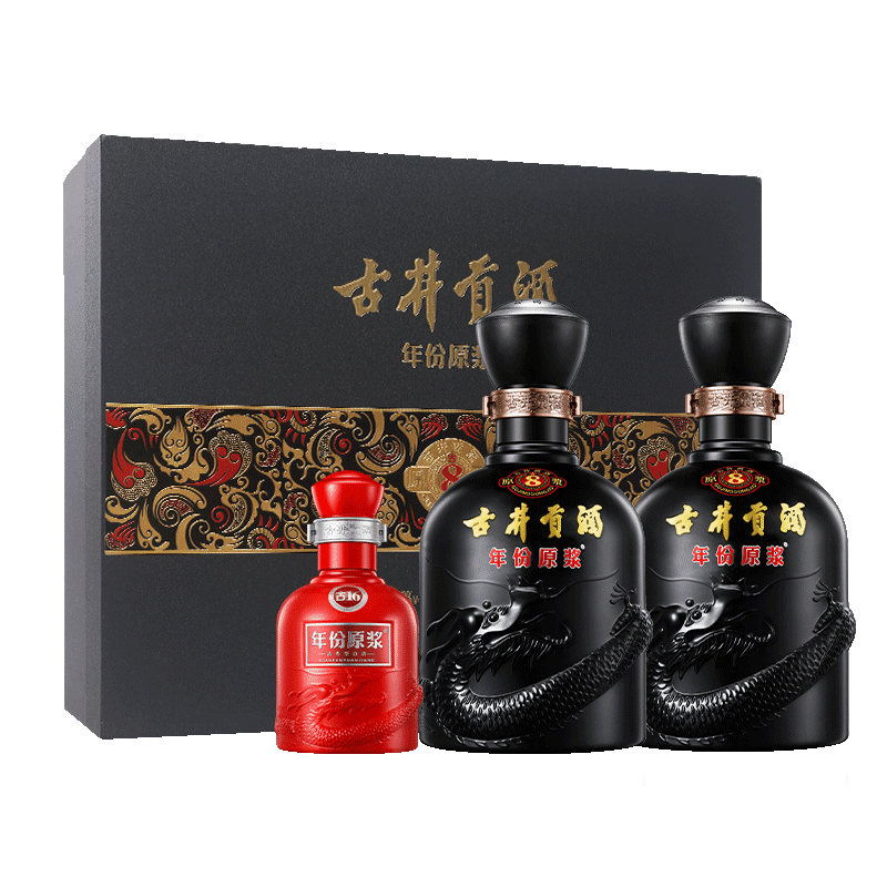 再降价，京东百亿补贴，plus会员:古井贡酒年份原浆 古8 50度500ml*2瓶 浓香型白酒 礼盒装 返后448.27元（20元超市卡，返豆后428.27元）
