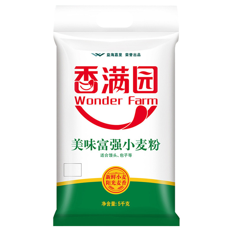 香滿園 美味富強(qiáng)小麥粉 5kg 15.98元