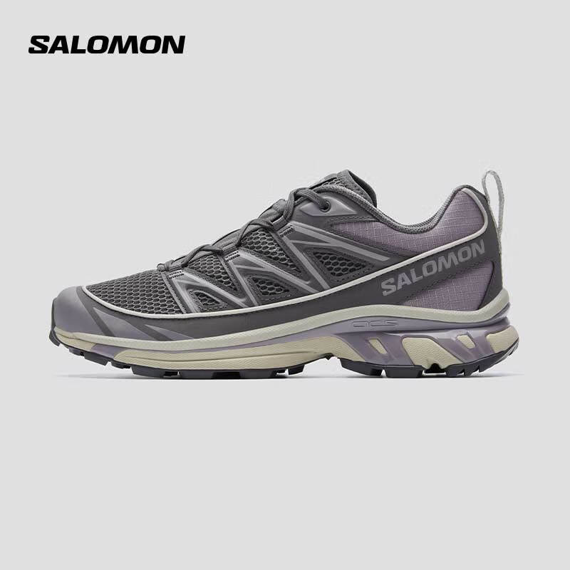 salomon 萨洛蒙 男女款 户外运动潮流轻量透气越野休闲鞋 XT-6 EXPANSE SEASONAL 灰褐色 1092.51元