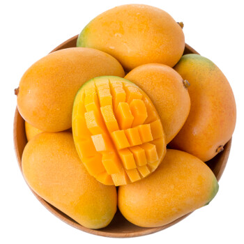 京鲜生海南小台农芒果1kg装单果50g以上新鲜水果
