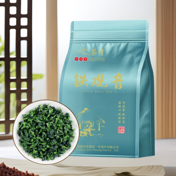 一農(nóng) 茶葉一級(jí)清香型鐵觀音烏龍茶粒粒香袋裝250g 福建茗茶