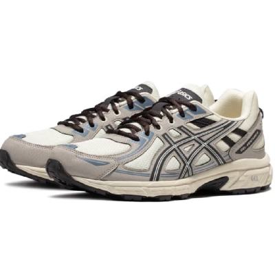 PLUS会员：ASICS 亚瑟士 跑步鞋男鞋 GEL-VENTURE 6 奶白色/灰色  348.1元包邮（需凑单，多重优惠）