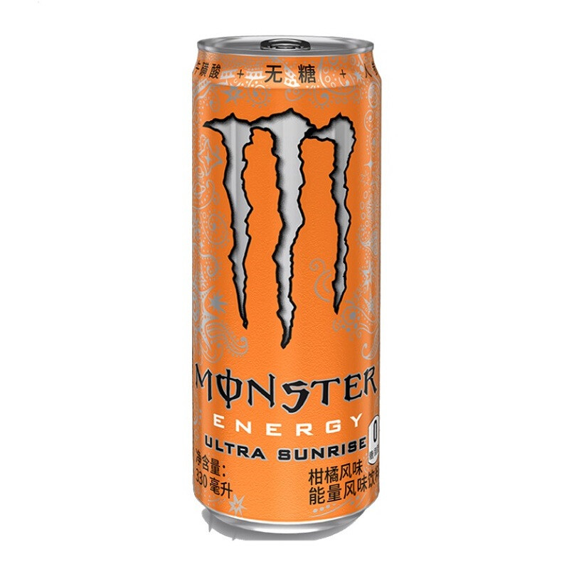 Monster Energy 可口可乐（Coca-Cola）魔爪 Monster 柑橘味 能量风味饮料 无糖 330ml*12罐 64.5元