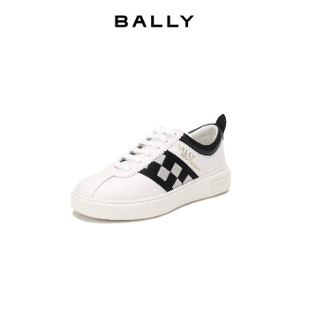 BALLY 巴利 男士系帶休閑運動板鞋白色 VITA PARCOURS BL 07 6239634 7/41碼