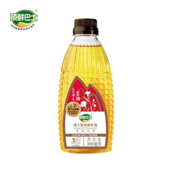 頂鮮巴士 亞麻籽油 300ml