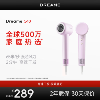 dreame 追觅 G10 极光高速吹风机 紫色