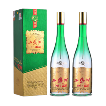 西鳳酒 西鳳55°西鳳酒1964珍藏版500ml 55度 500mL 2瓶 ￥196.14