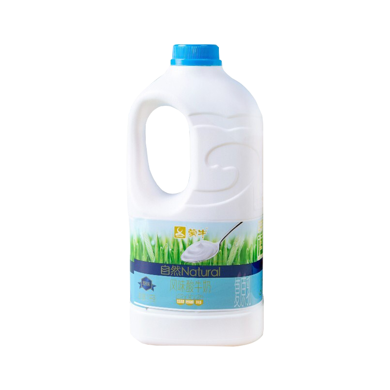 京东百亿补贴：蒙牛 活性乳酸菌低温酸奶 原味 1.1kg 9.7元包邮（3件起购）