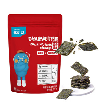 Enoulite 英氏 儿童零食夹心海苔脆36g