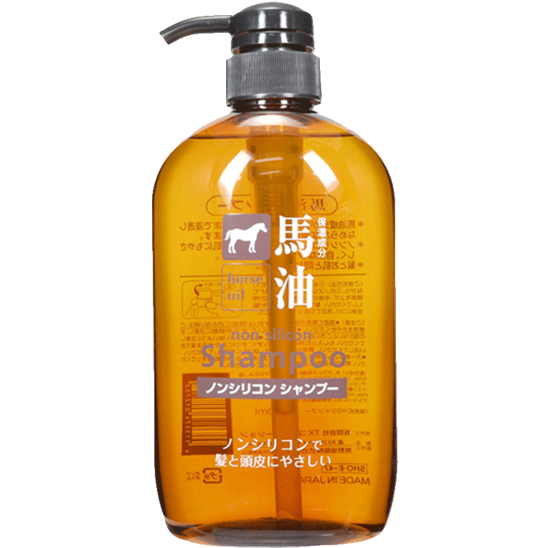 KUMANOYUSHI 熊野油脂 弱酸性无硅油马油洗发水 600ml 21.31元包邮（需用券）