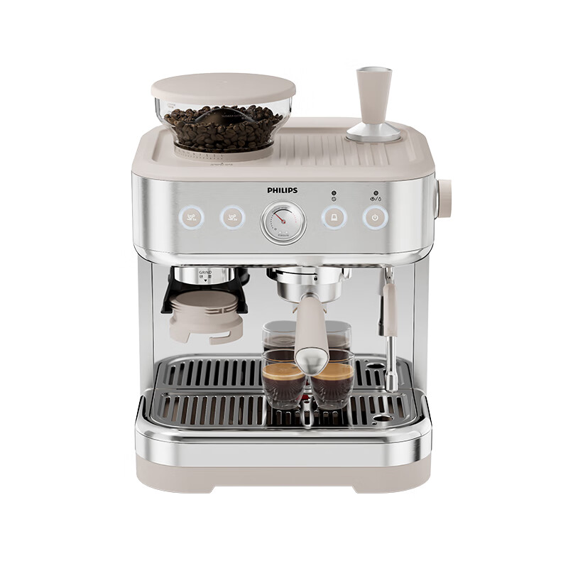 PHILIPS 飞利浦 PSA2218/50 双子星系列半自动咖啡机 3699元