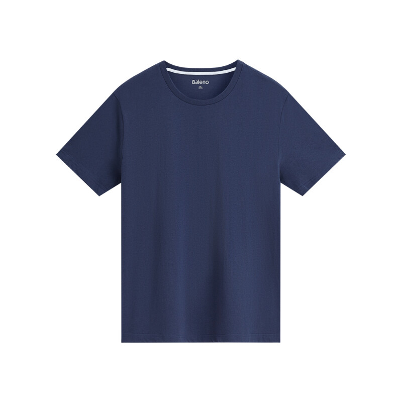 Baleno 班尼路 男女款圆领短袖T恤 88902284 中蓝 XL 20.05元