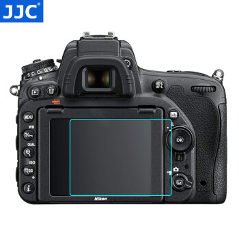 JJC 适用尼康D750钢化膜 屏幕保护贴膜 单反相机液晶显示屏金刚玻璃硬膜 屏保