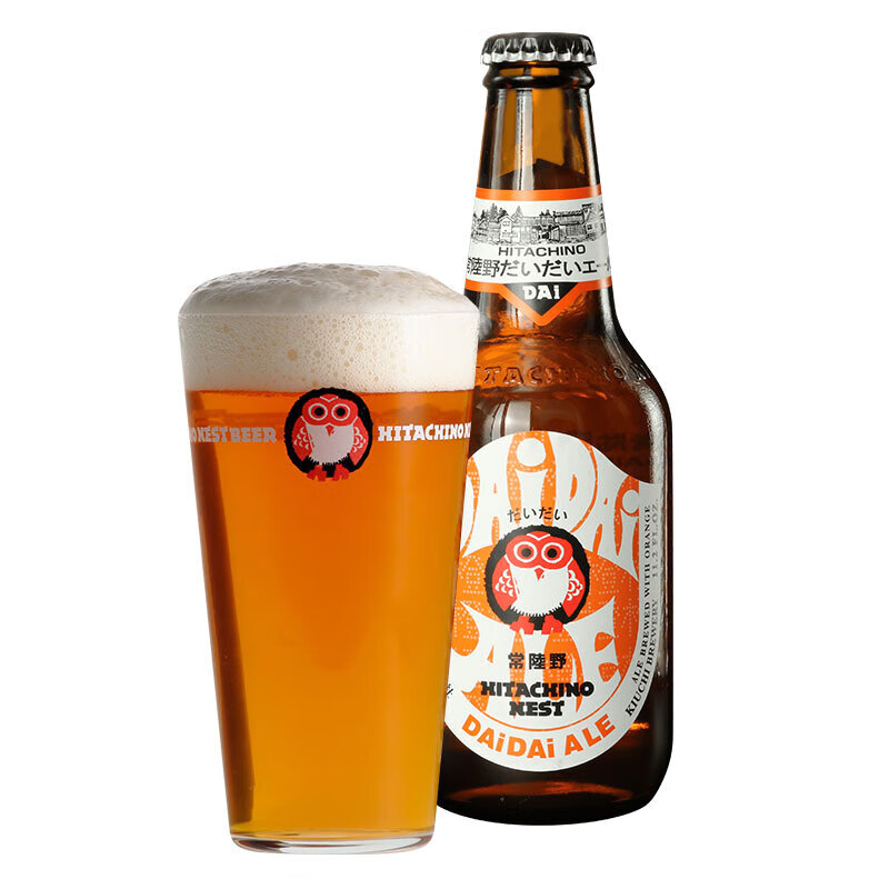 Hitachino Nest 常陆野猫头鹰 IPA 精酿啤酒 330ml*6瓶 进口啤酒 49.9元