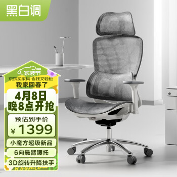 HBADA 黑白調(diào) E2 Pro 人體工學(xué)椅辦公椅子電腦椅人工力學(xué)座椅電競(jìng)椅學(xué)習(xí)椅 線