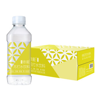 yineng 依能 茉莉味 低鈉 0糖0卡蘇打水飲料 弱堿 350ml*24瓶 整箱裝  飲用水