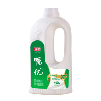 Bright 光明 暢優(yōu) 原味 1100g*1 風(fēng)味發(fā)酵乳酸奶酸牛奶 買一送一