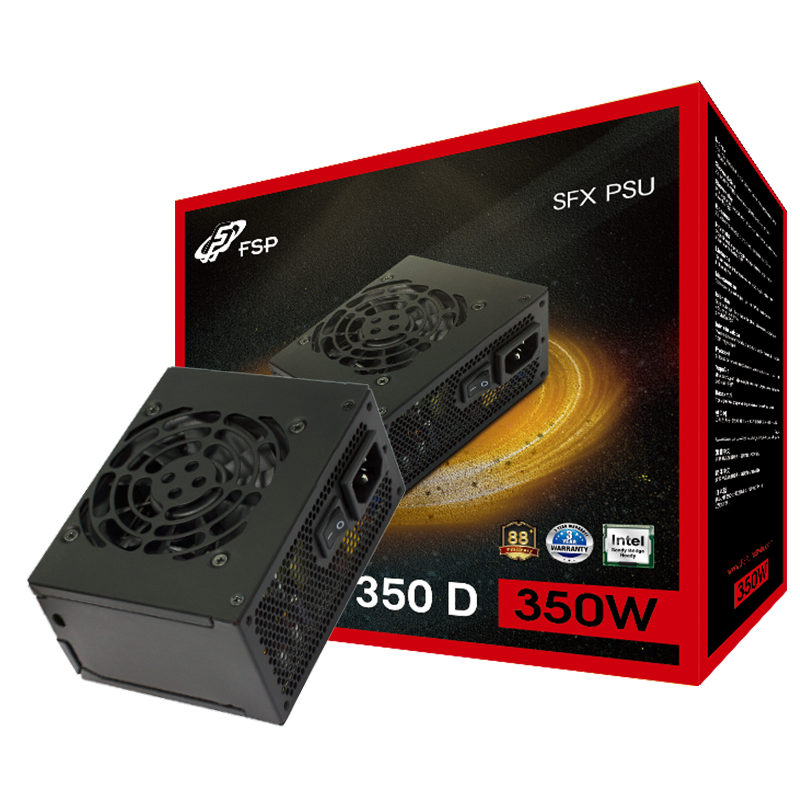 全漢（FSP）額定350W MS350D 電源 (SFX電源/智能溫控風(fēng)扇/固態(tài)電容） 169元