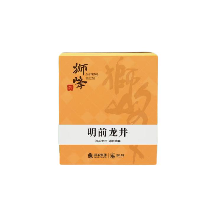 獅峰 特級 明前龍井茶 50g 白瓷禮盒裝 99元