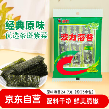 POLI 波力食品 海苔 原味 24.7g